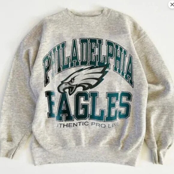 90s Philadelphia Eagles N FL Football Sweatshirt Men Women 1997 Shirt - Picture 1 of 3